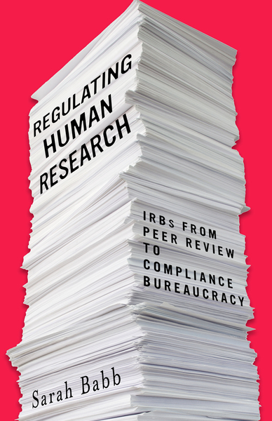 Regulating Human Research Book Cover